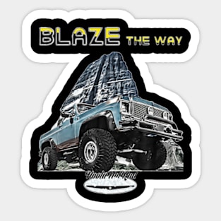 Blazer lifted Square body Truck Sticker